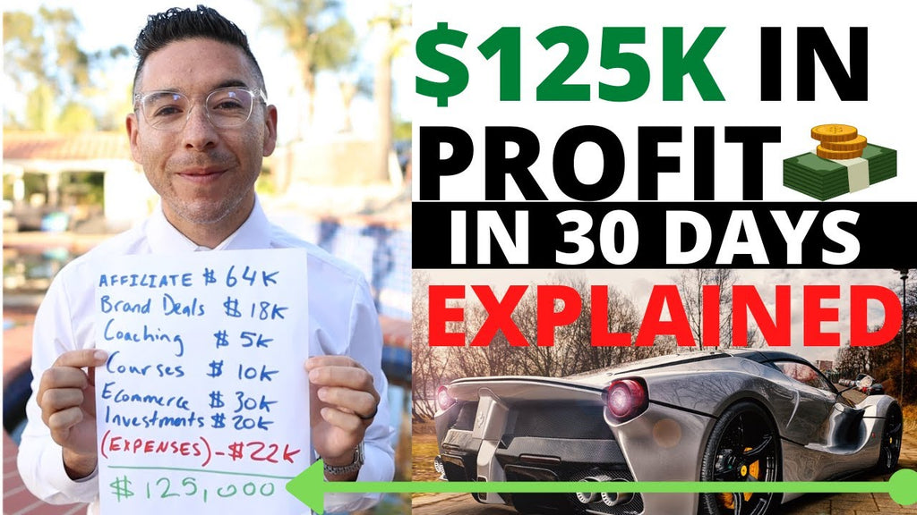 How I Made $125,000 in PROFIT in 30 Days Through Affiliate Marketing