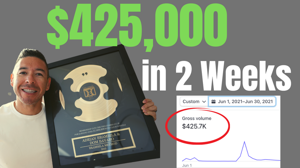How I Made $425,000 In 14 Days Selling A $97 Course On ClickFunnels